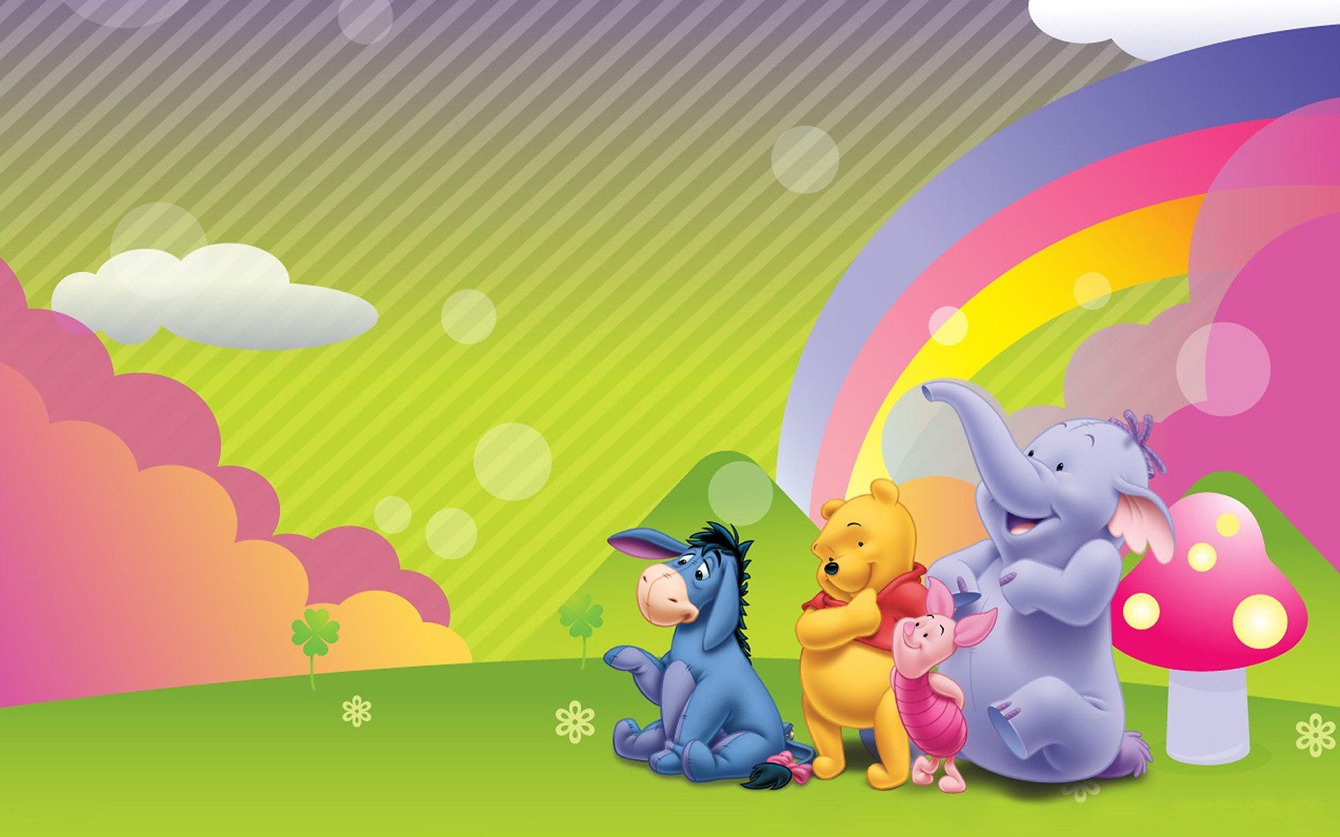 winnie the pooh and friends desktop wallpaper and