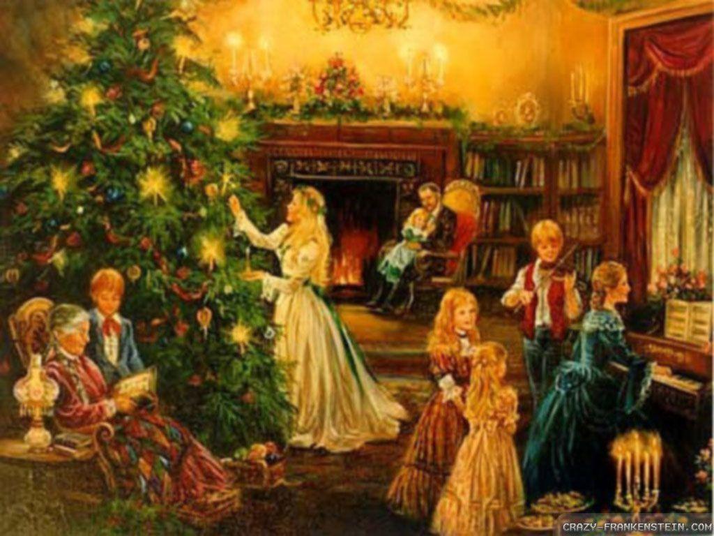Christmas image Victorian Christmas HD wallpaper and background