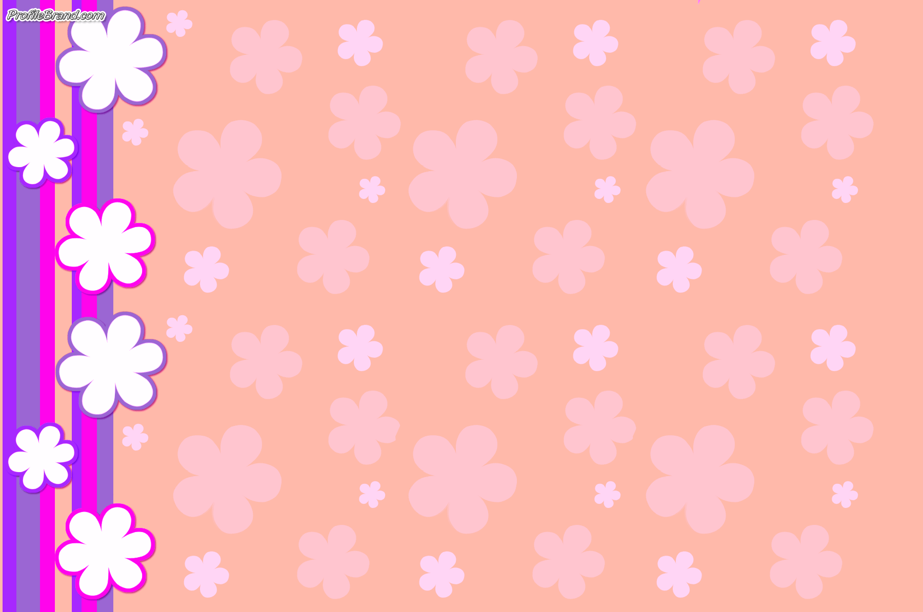Flowers Cute YouTube Layout