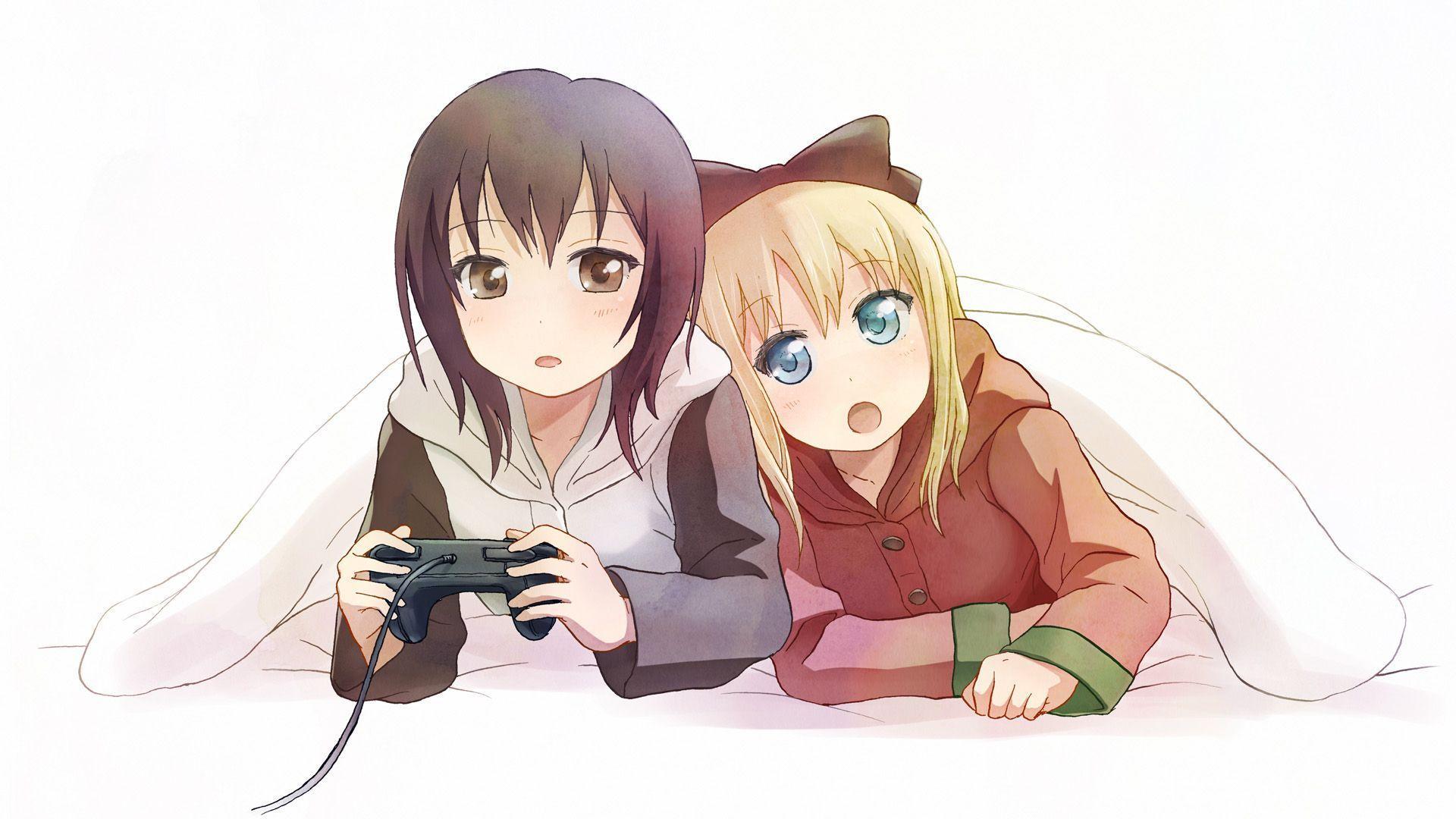 Cute yuri hentai
