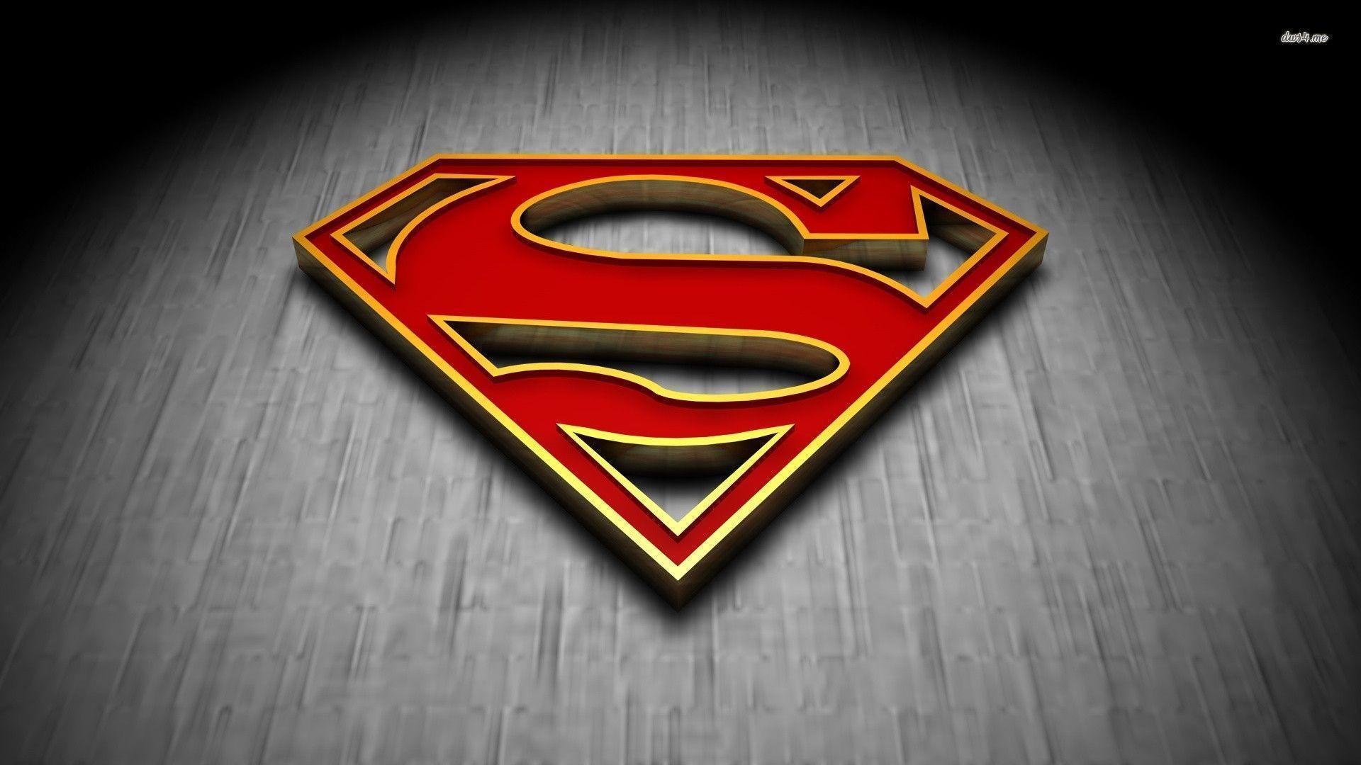 superman logo wallpaper desktop