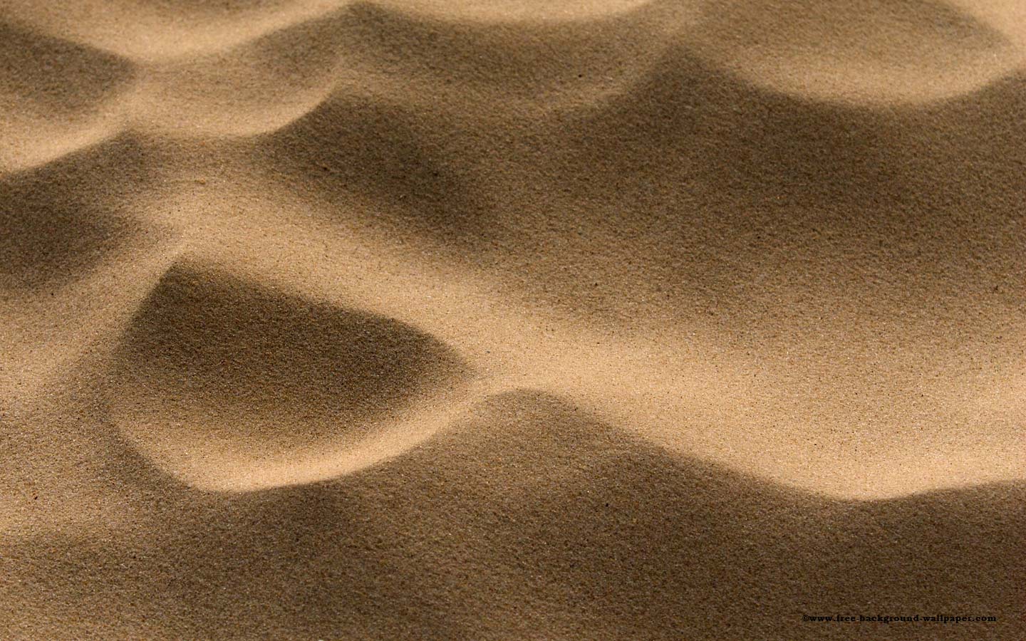 Soft Golden Sand Dunes Beach Wallpaper