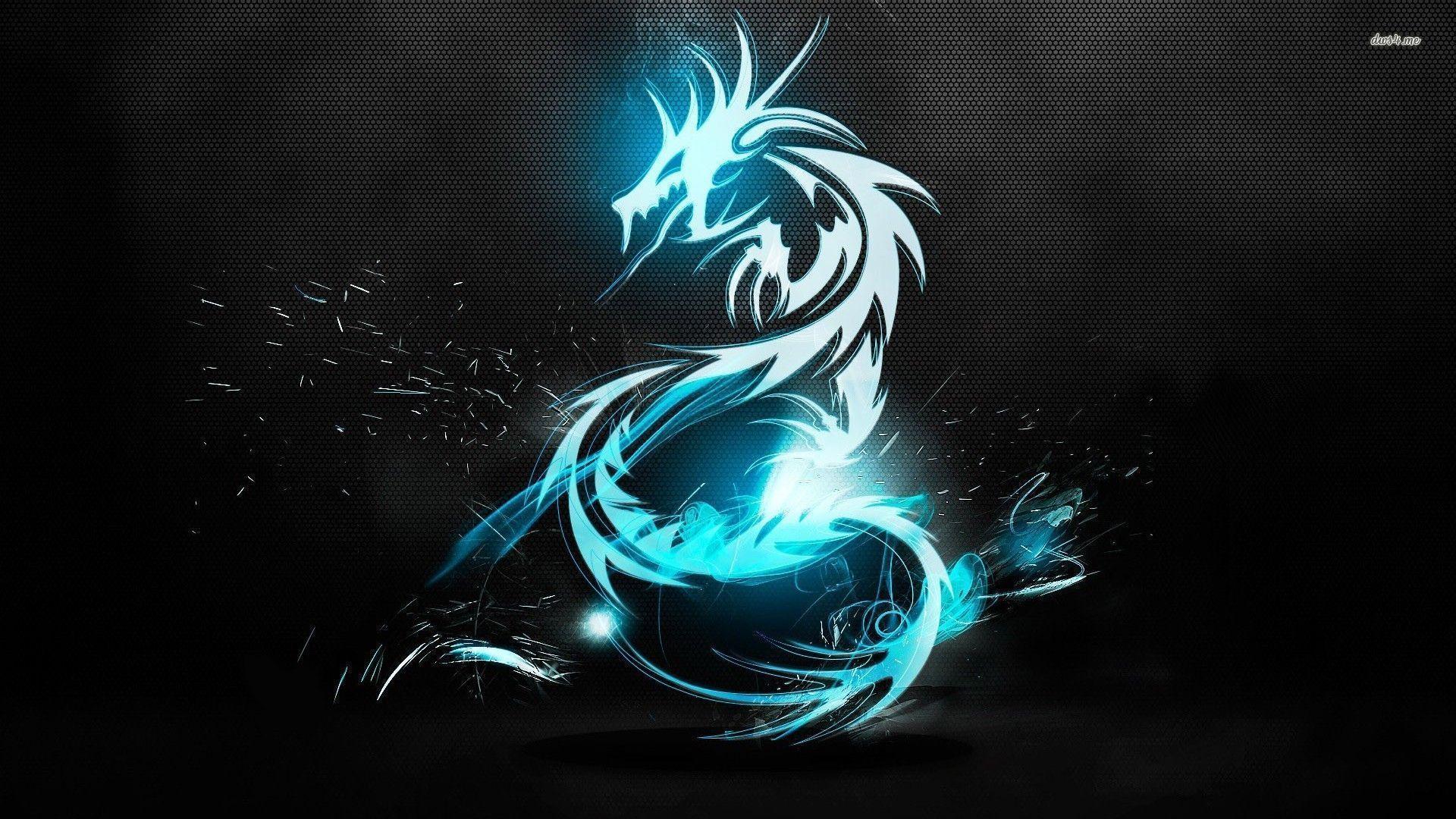 Wallpaper For > Light Dragon Wallpaper