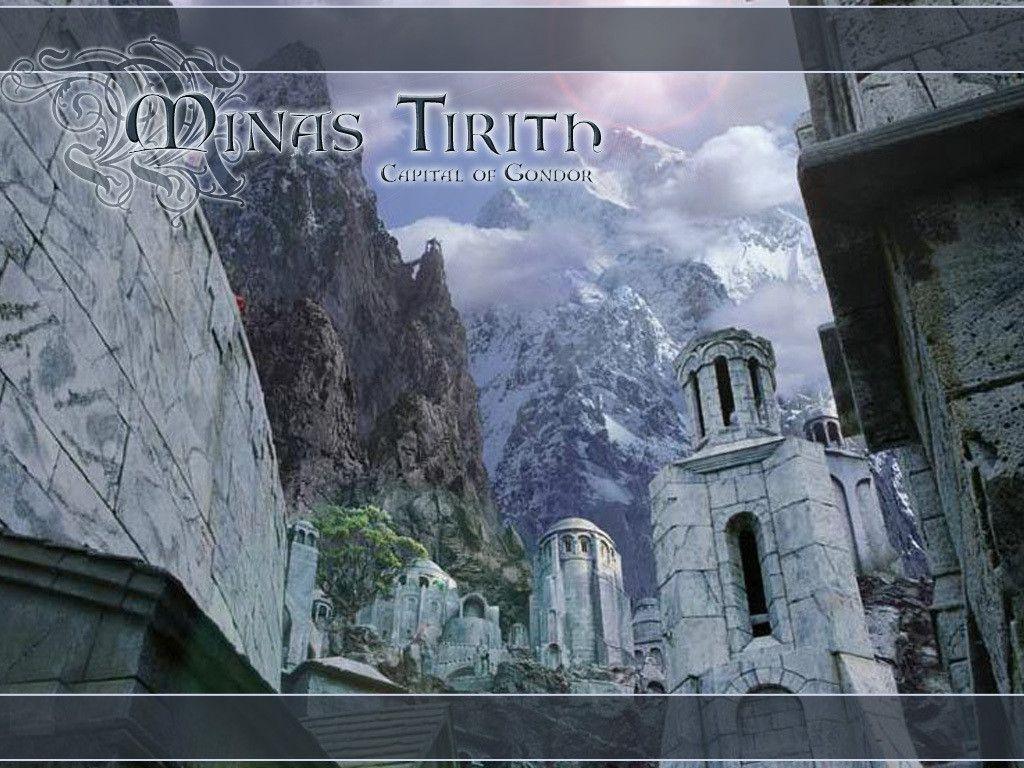 Minas tirith HD wallpaper