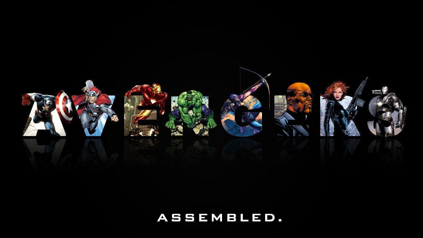 Image For > Avengers Assemble Logo