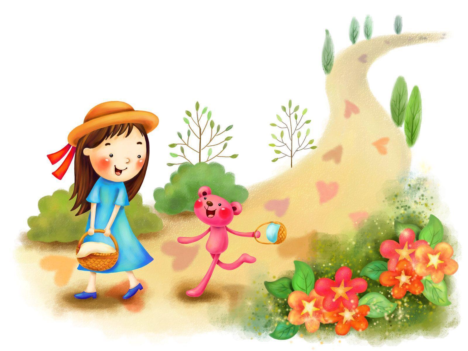 Cute Cartoon Wallpaper 5750 Image HD Wallpaper. Wallfoy.com