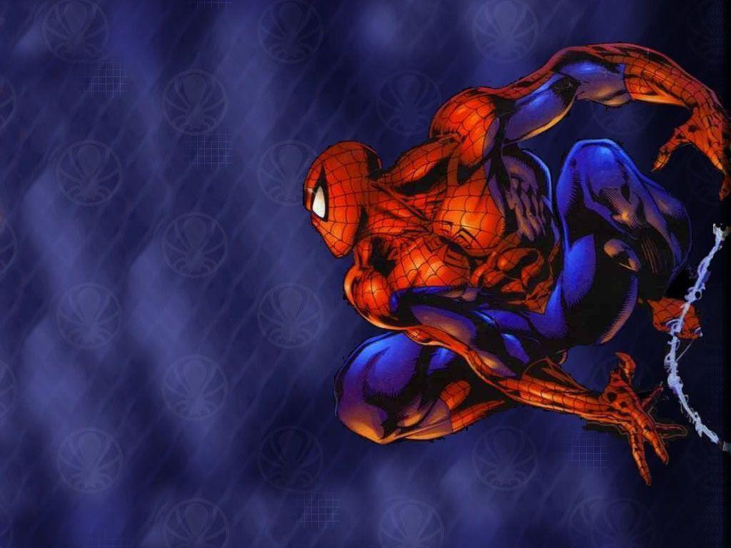 Spiderman Cartoon WallpaperHD Wallpaper
