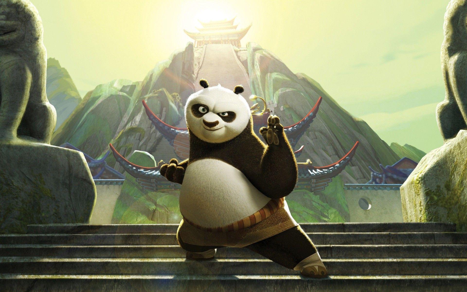 Dreamworks Kung Fu Panda widescreen wallpaper. Wide