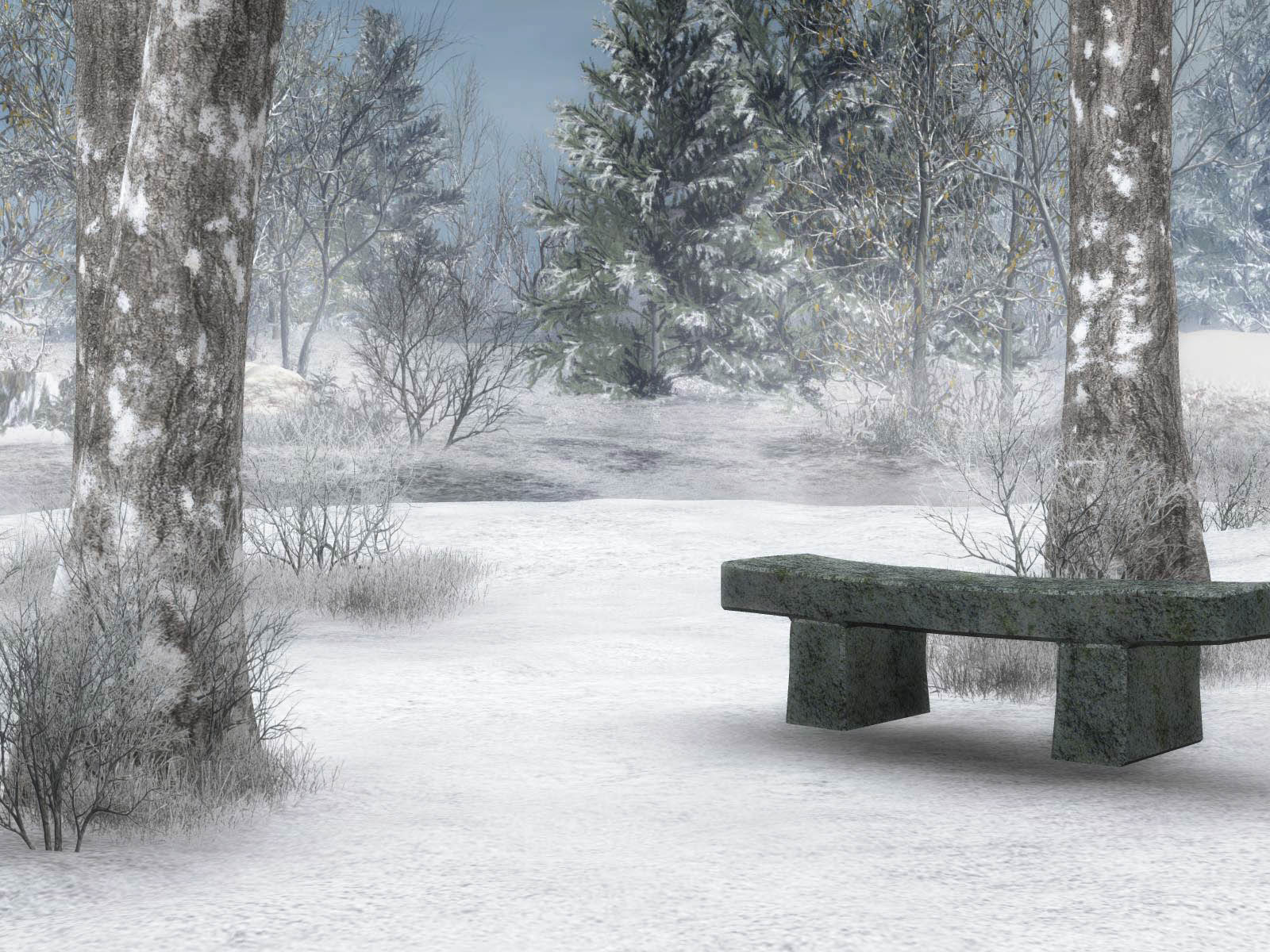 Winter Scenes for Desktop Wallpaper Wallpaper Inn