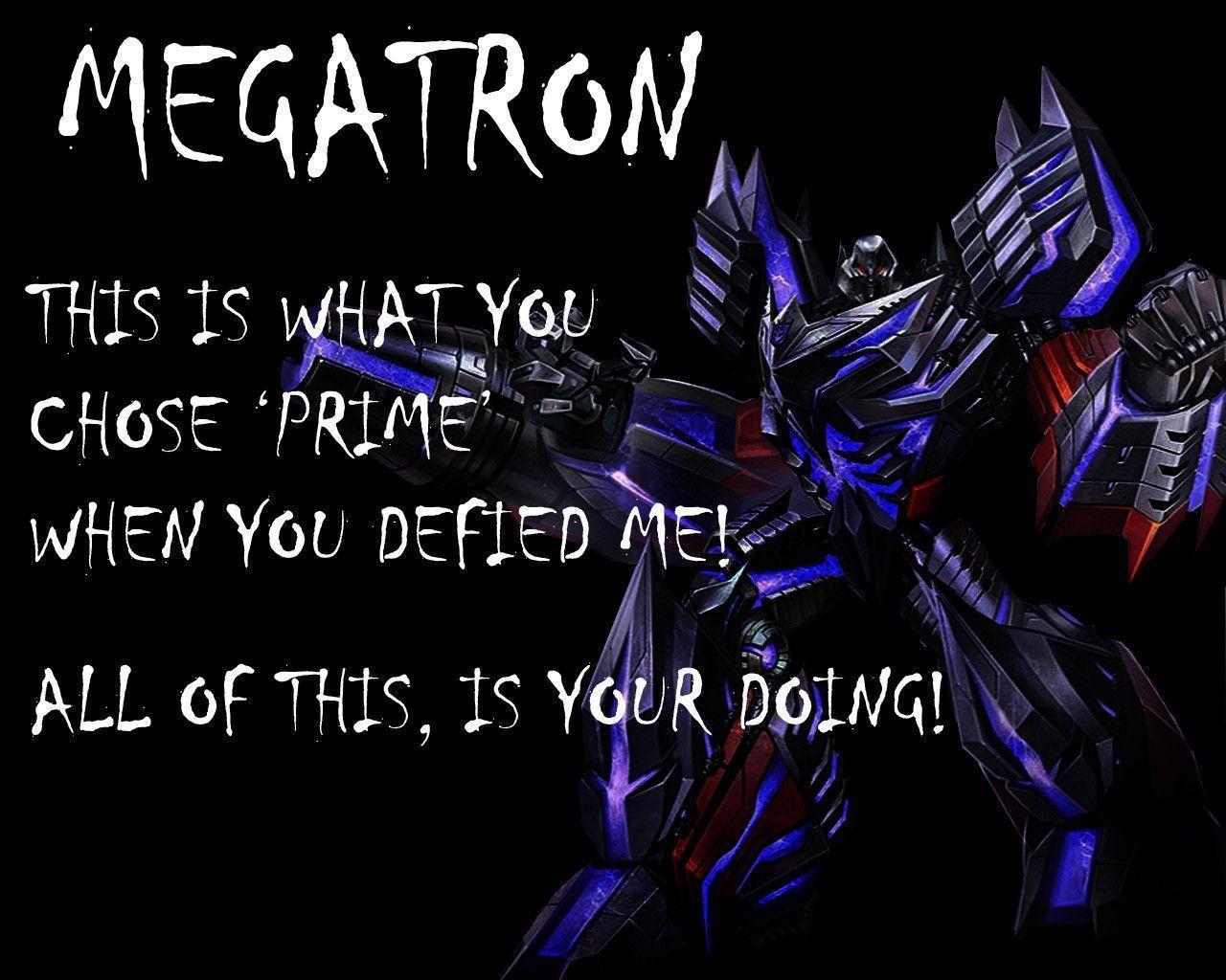 Fall Of Cybertron Megatron Wallpapers by Lordstrscream94