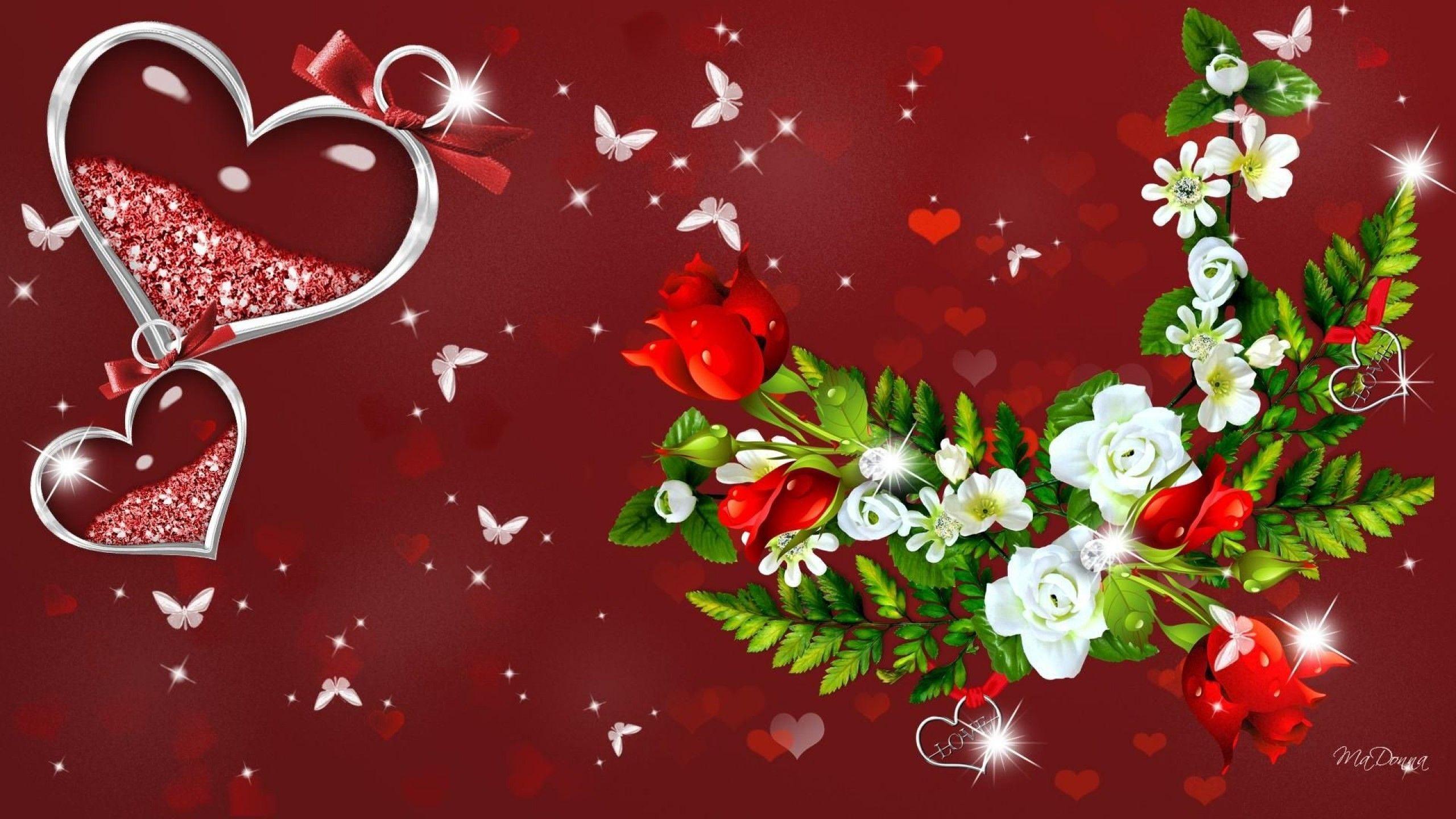 Download Roses Bouquet Valentine Wallpaper HD (4365) Full