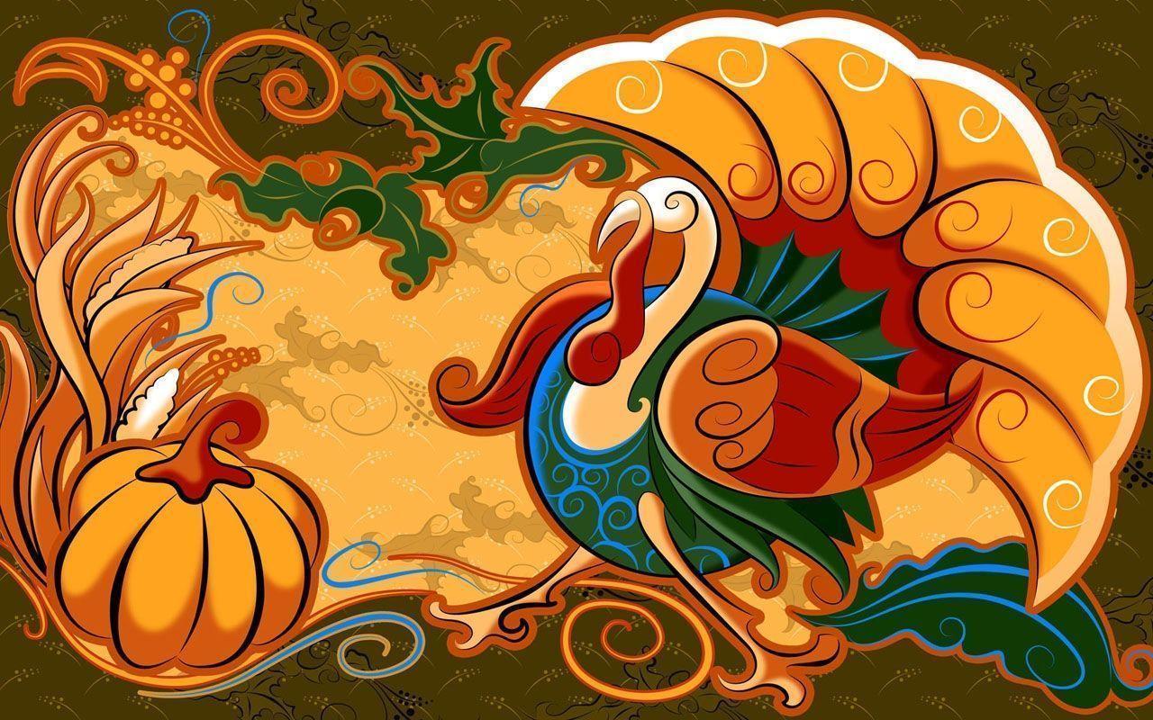 Thanksgiving Turkey, Desktop and mobile wallpaper