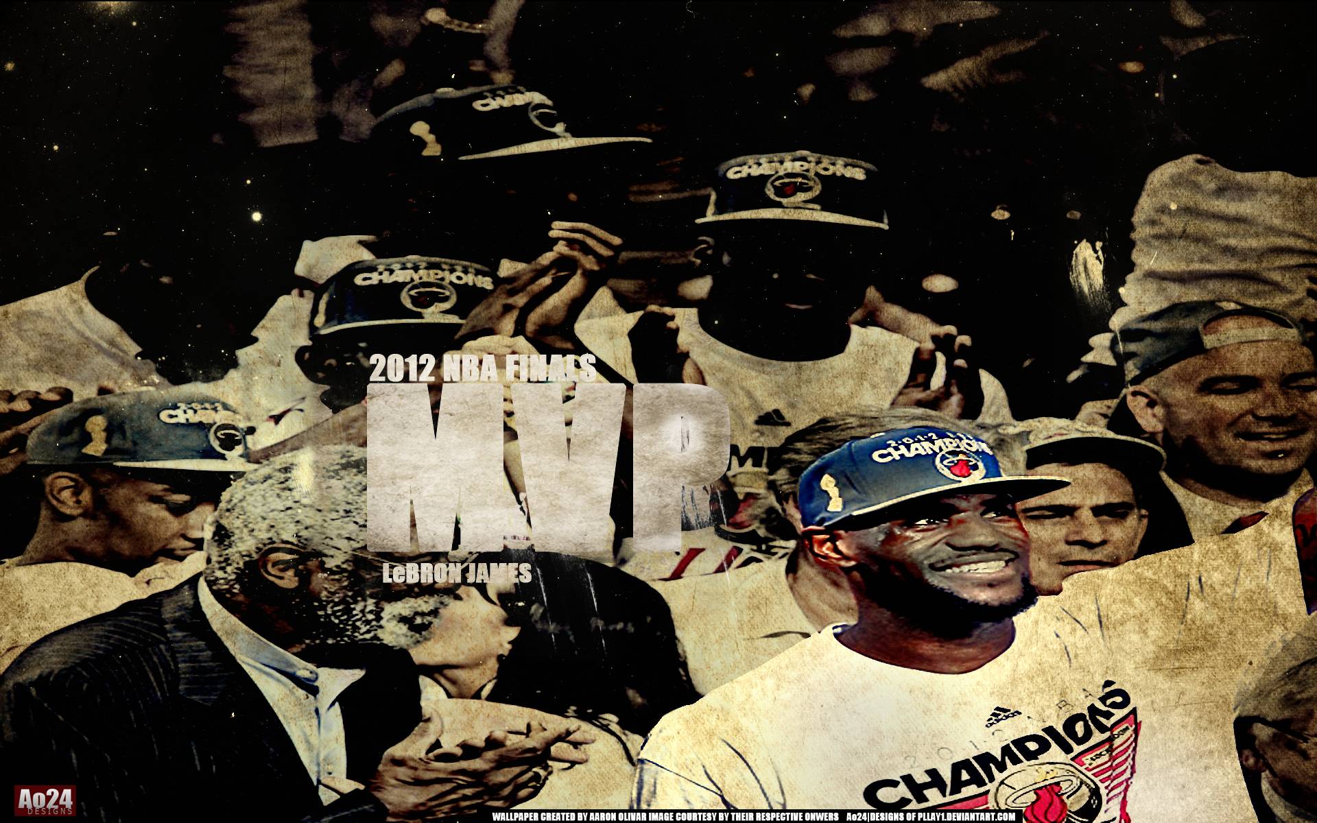 Lebron James 2012 NBA Finals MVP WallpaperBasketball Wallpaper