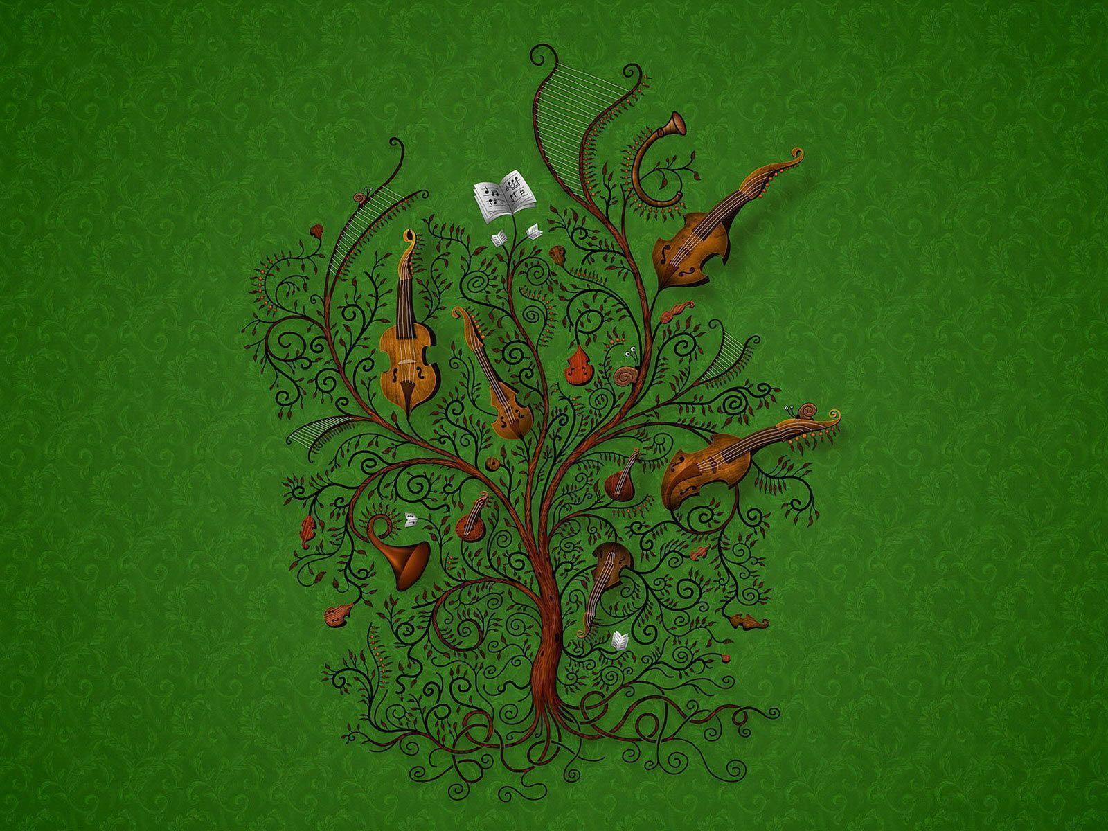 Desktop Wallpaper · Gallery · 3D Art · Vector Clipart Music. Free