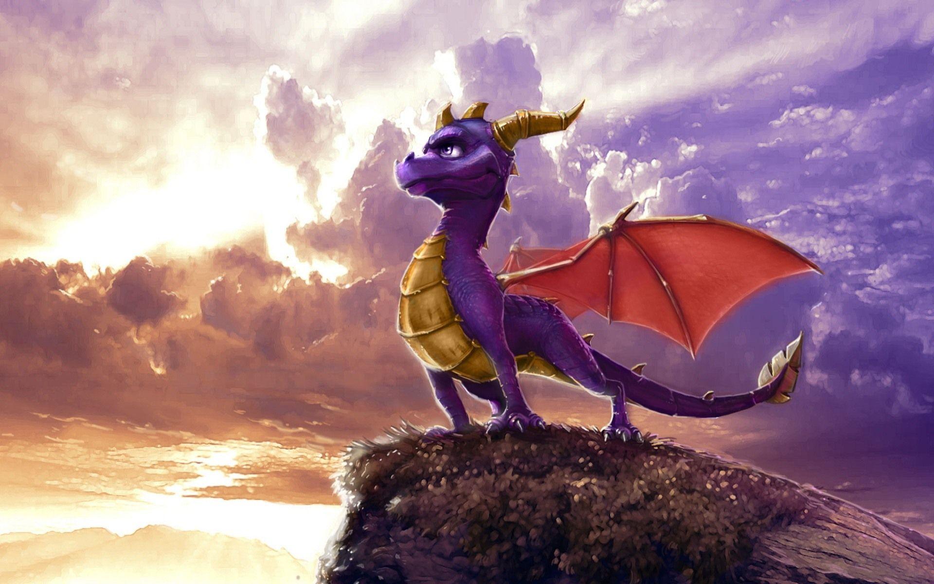 Spyro the Dragon desktop wallpaper