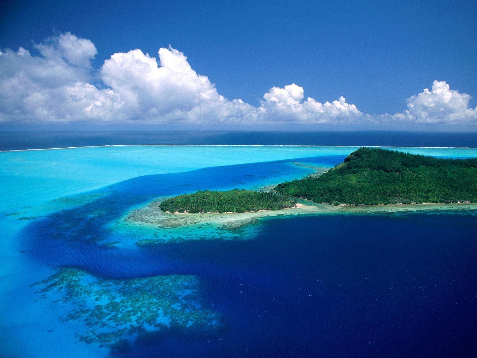 Райские острова в тихом океане