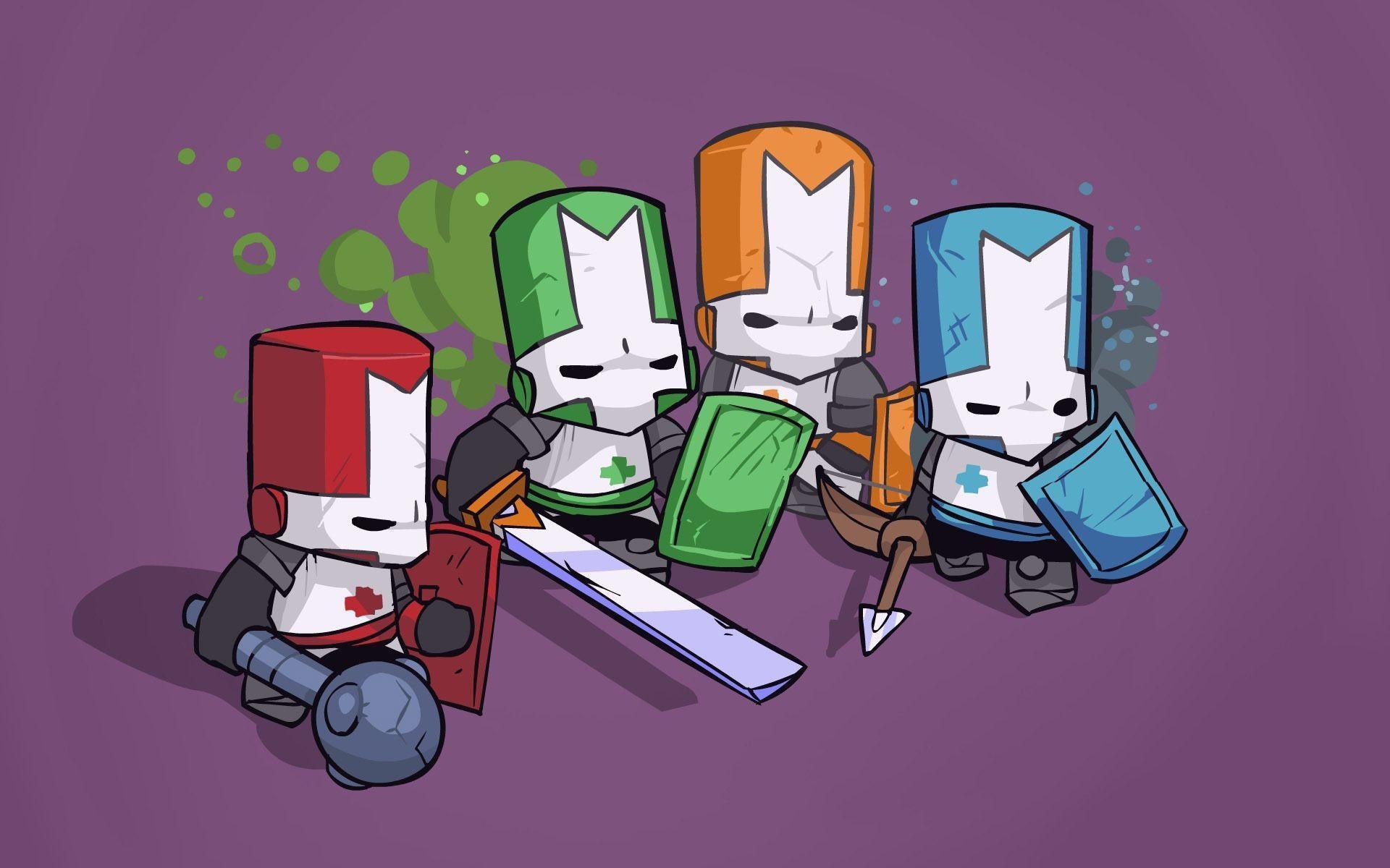 castle crashers characters - Google Search  Castle crashers, Mobile design  inspiration, Game inspiration