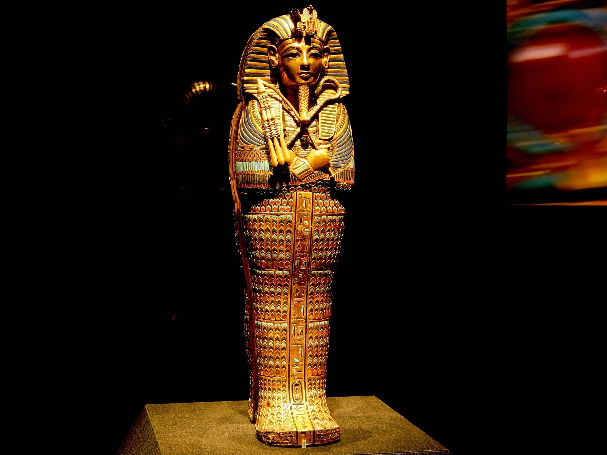 image For > King Tutankhamun Body