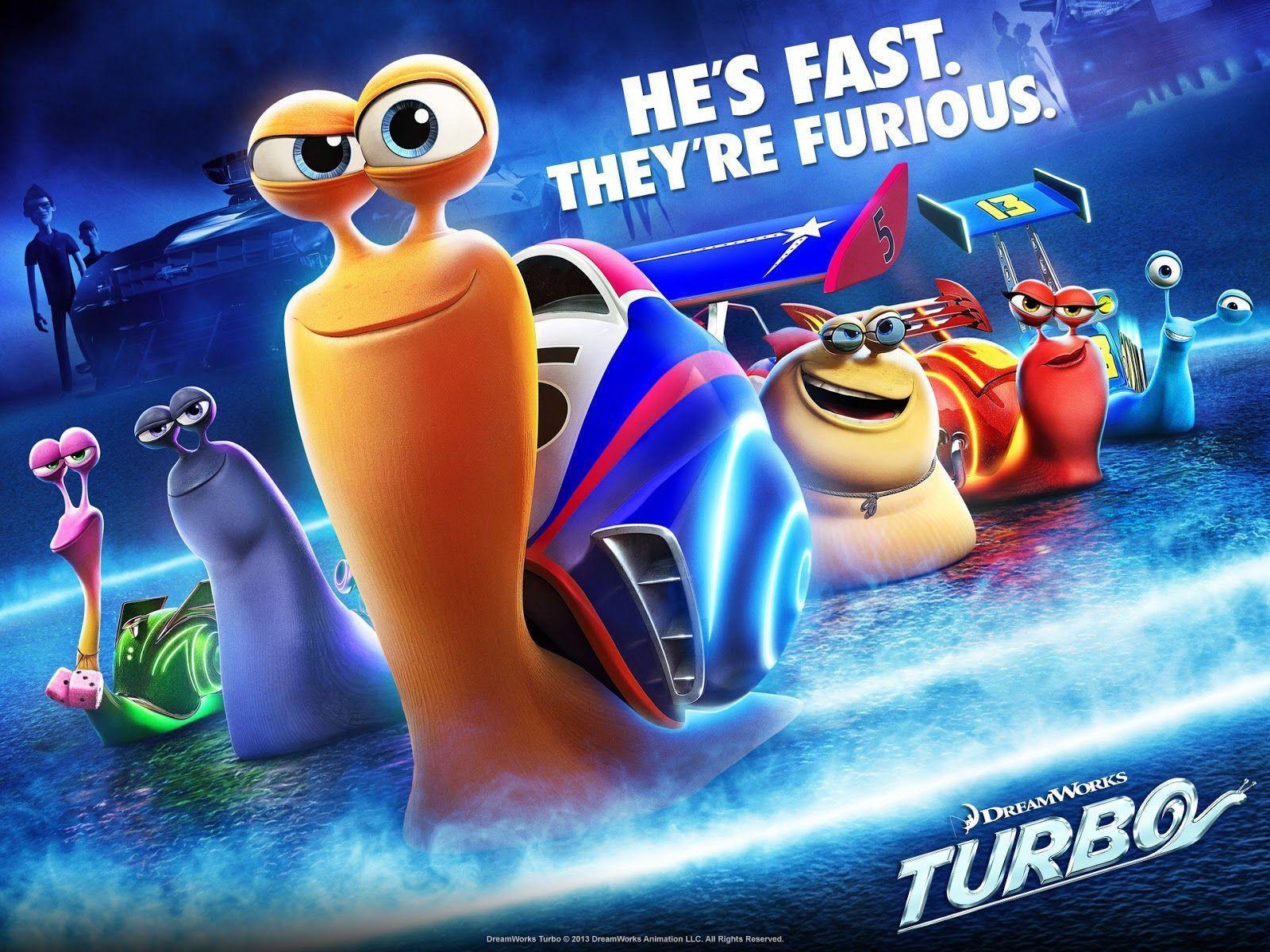 DreamWorks Turbo Movie HD Wallpaper Character Posters Download