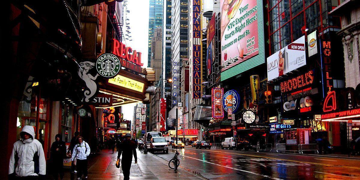 New York Streets Twitter Cover & Twitter Background