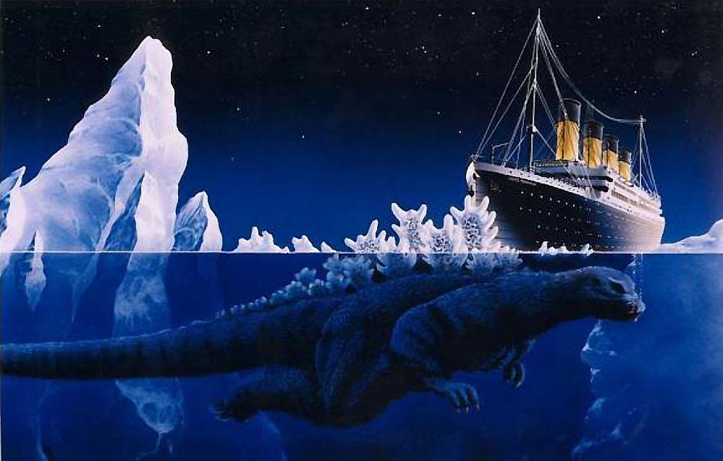 Titanic Godzilla Wallpaper Wallpaper. ForWallpaper
