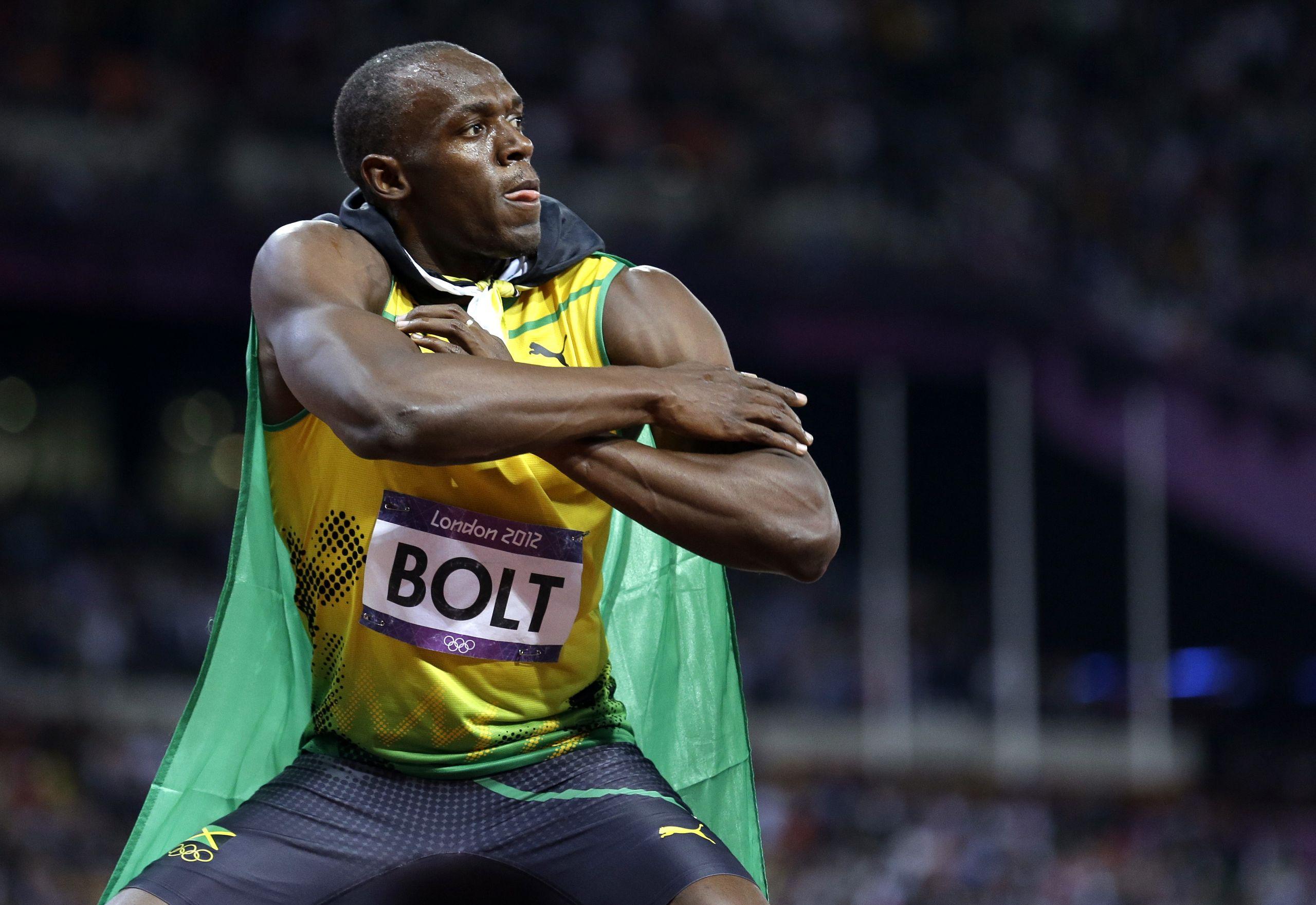 Usain Bolt Sprint Jamaica London 2012 Olympics