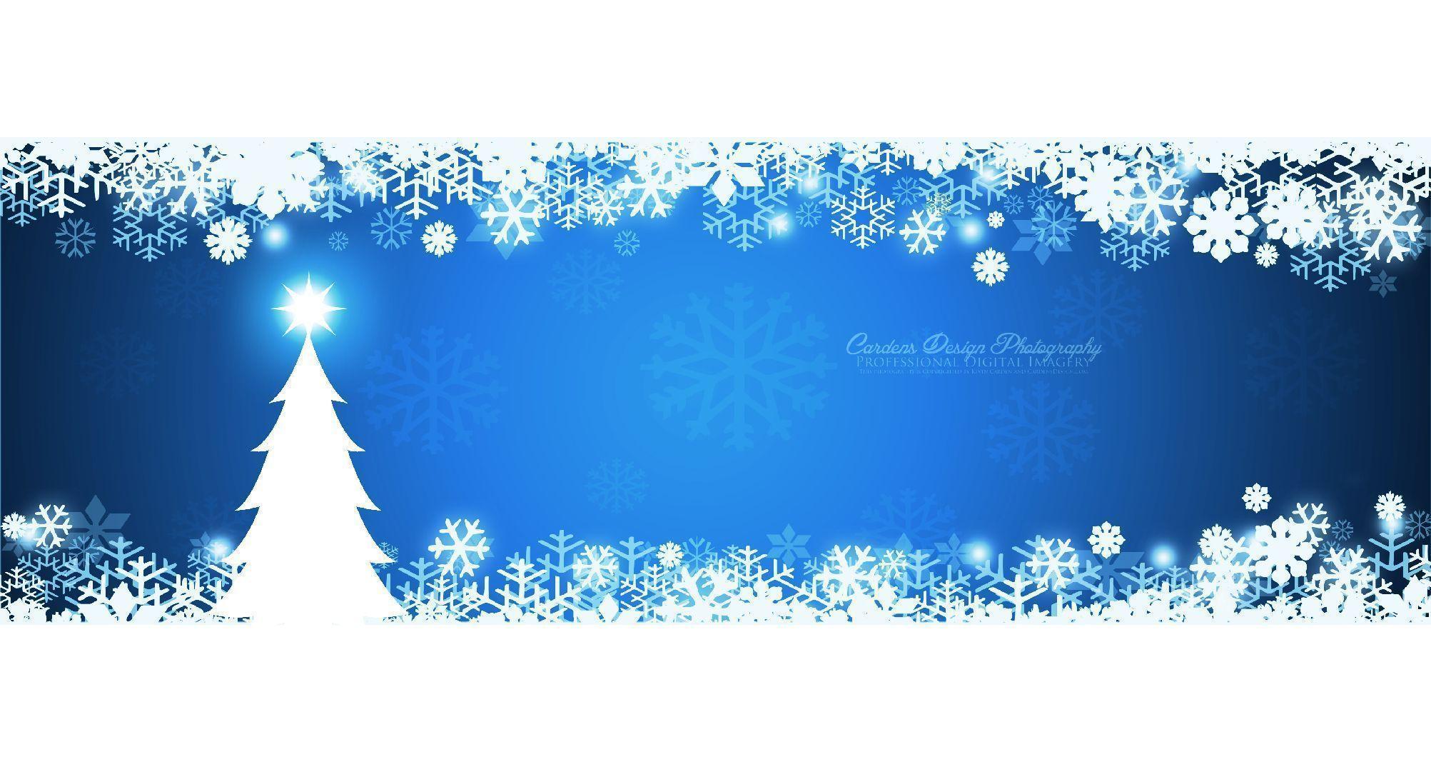 image For > Blue Christmas Background Portrait