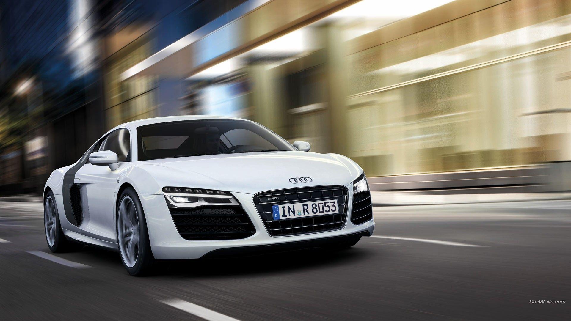 Wallpapers For > Audi White Wallpapers Hd