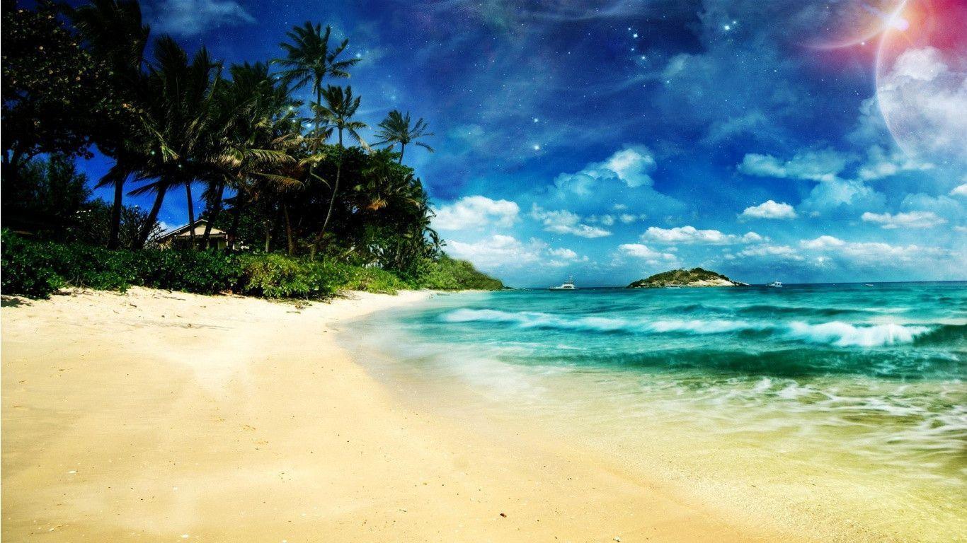 beach wallpaper free desktop