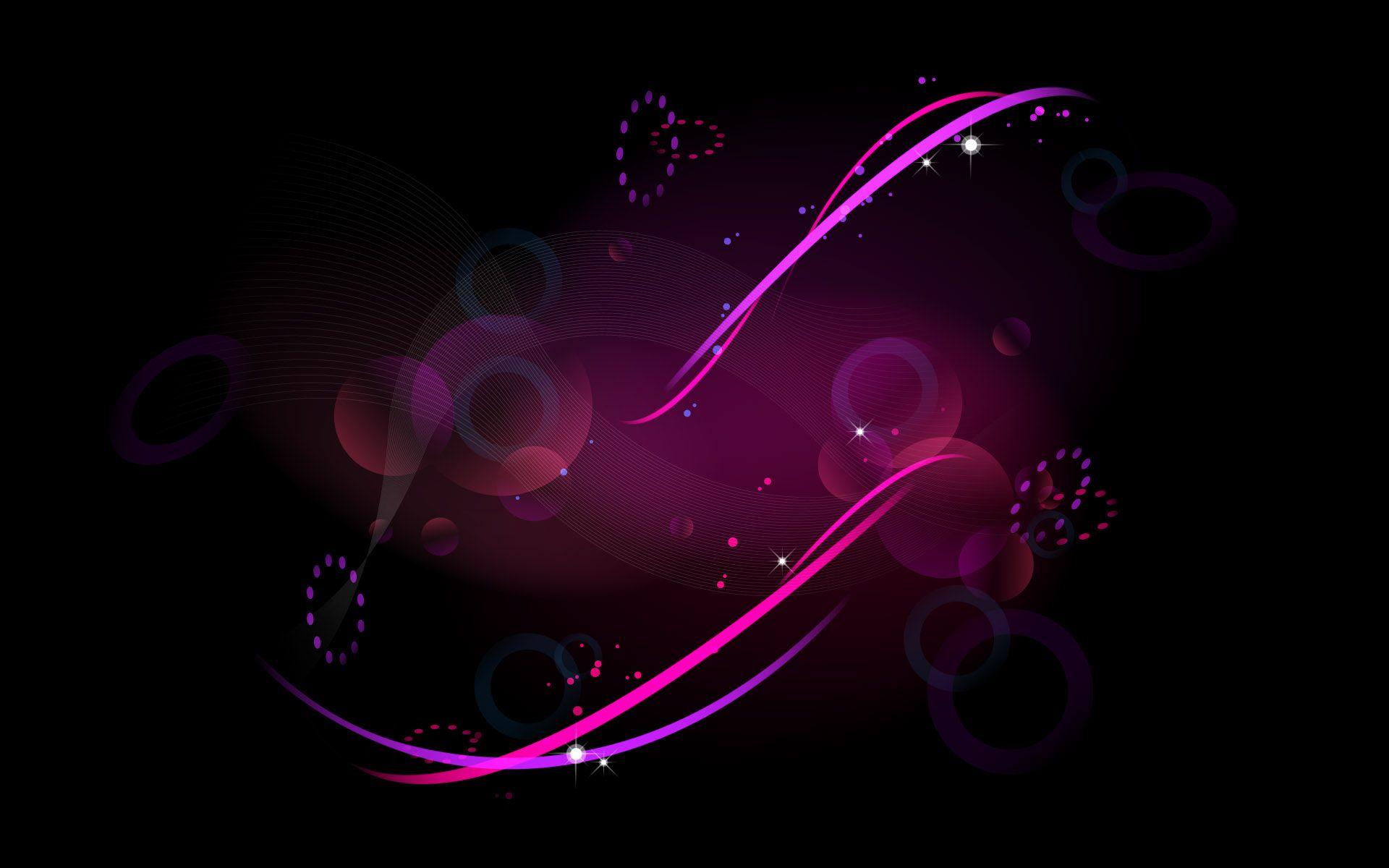 Purple Black Abstract Wallpaper Picture