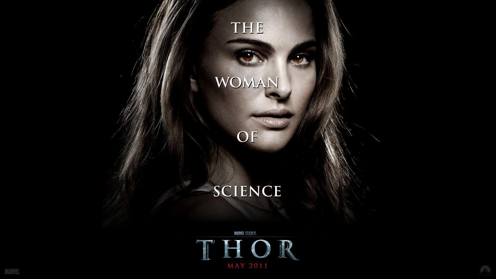 Natalie Portman in Thor Wallpaper. Prateak Movie Review