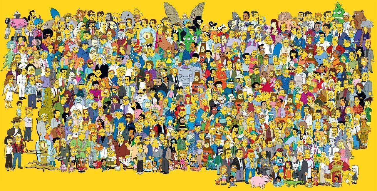 Hình nền  hình minh họa hoạt hình Gia đinh Simpsons Homer Simpson Bart  Simpson Marge Simpson Lisa Simpson Maggie Simpson chơi Montgomery  Burns Trình bày Bob Moe Sislag Selma Bouvier 1920x1080