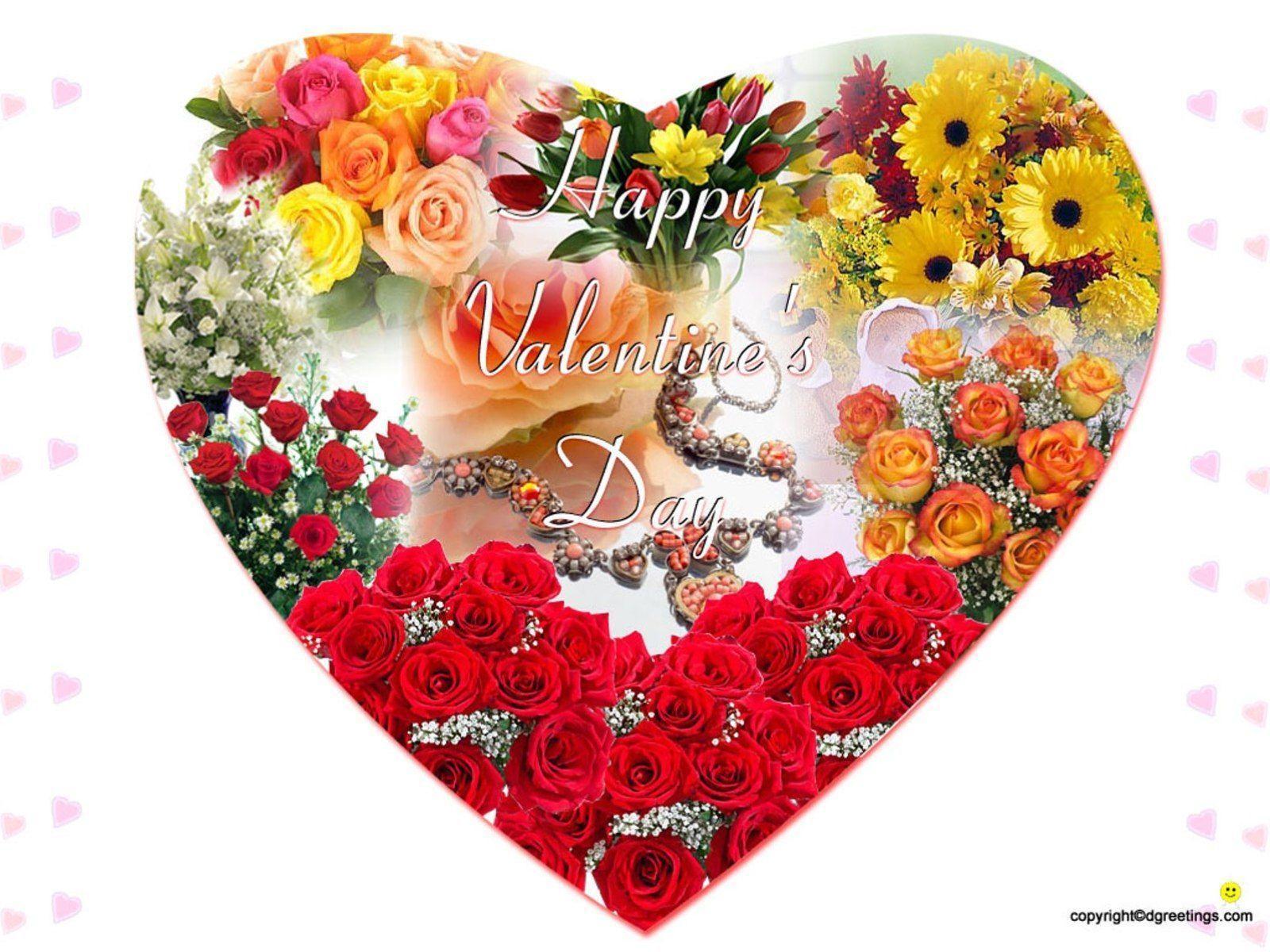 Valentine Day Flowers Love Wallpaper Wallpaper