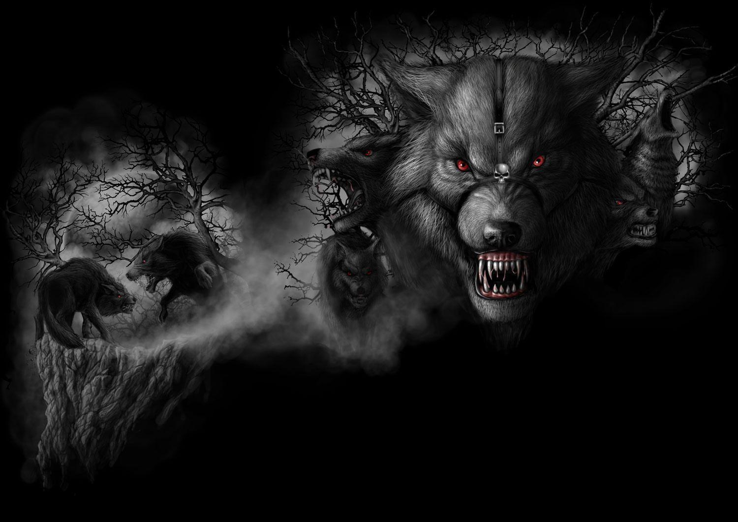 Wallpaper For > Wolf Pack Wallpaper