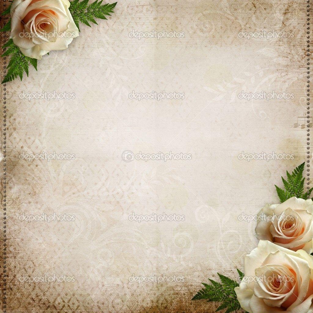 Wedding Invitation Gold Background VMph