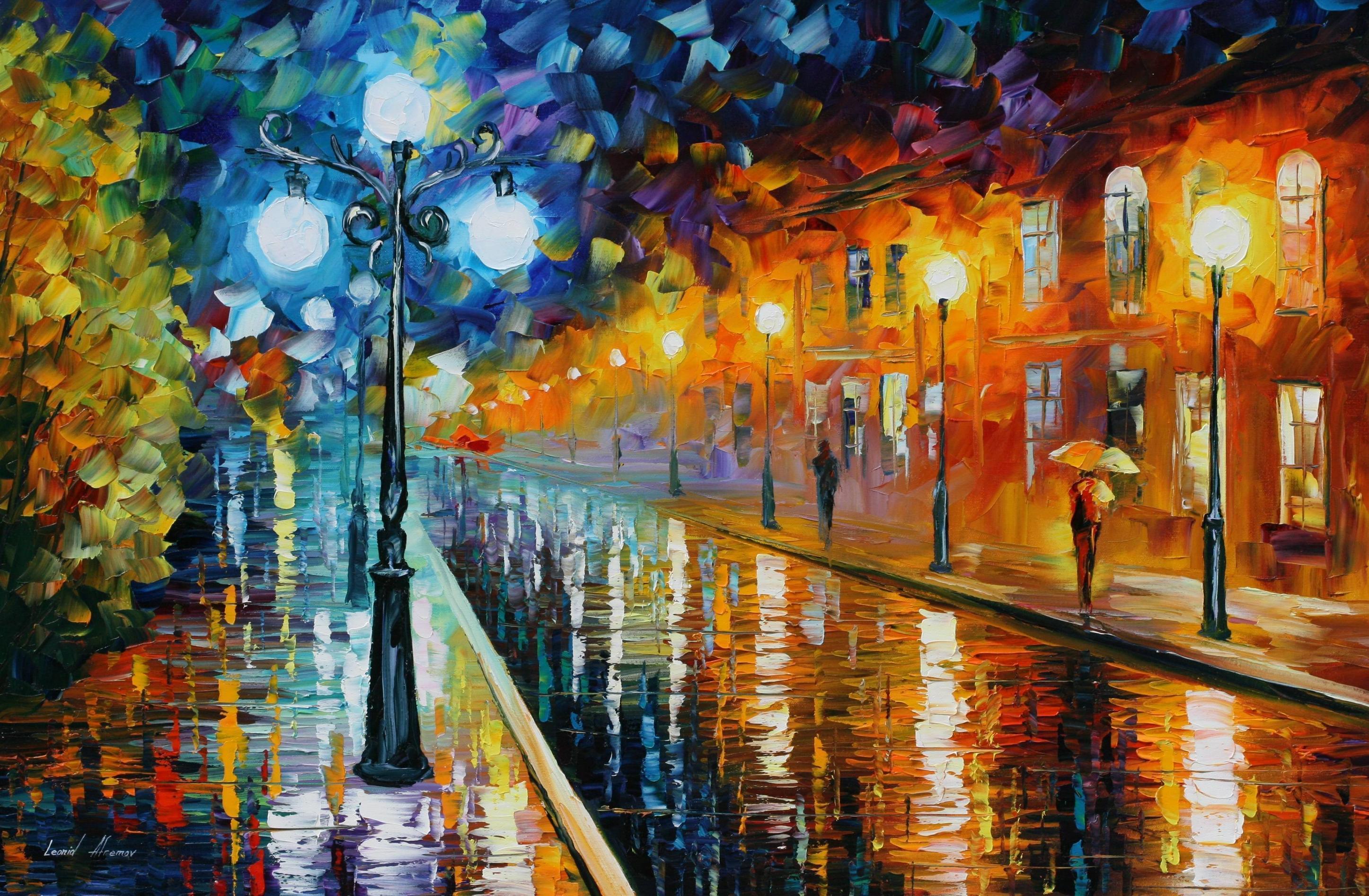 Bilder Leonid Afremov: Eine Reise in die Welt der Farben und Emotionen