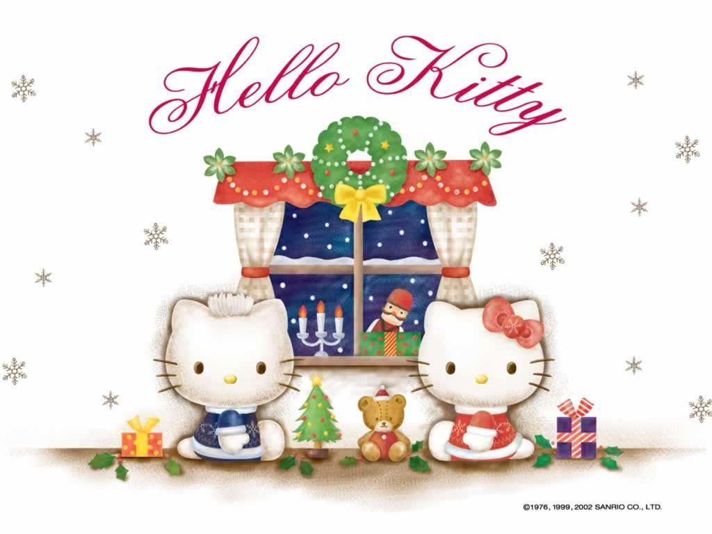Sfondi di Natale di Hello Kitty