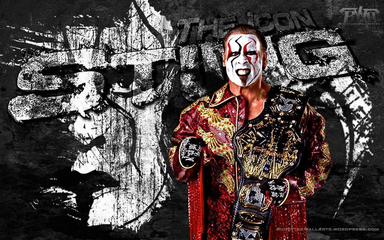 TNA World Heavyweight champion Sting. BUGZ Wrestling Wallpaper