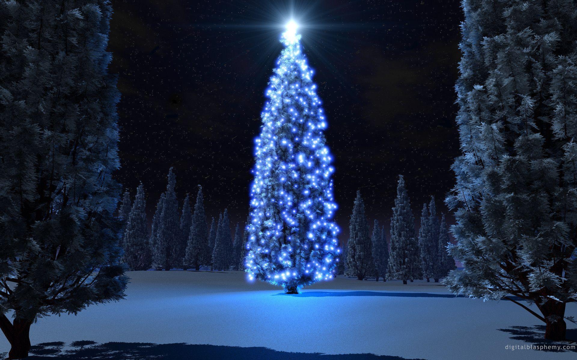 Christmas Snow Background Desktop