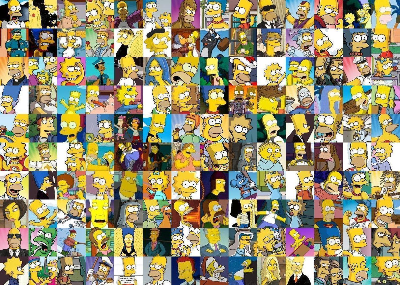 Simpsons Characters Wallpapers Wallpaper Cave