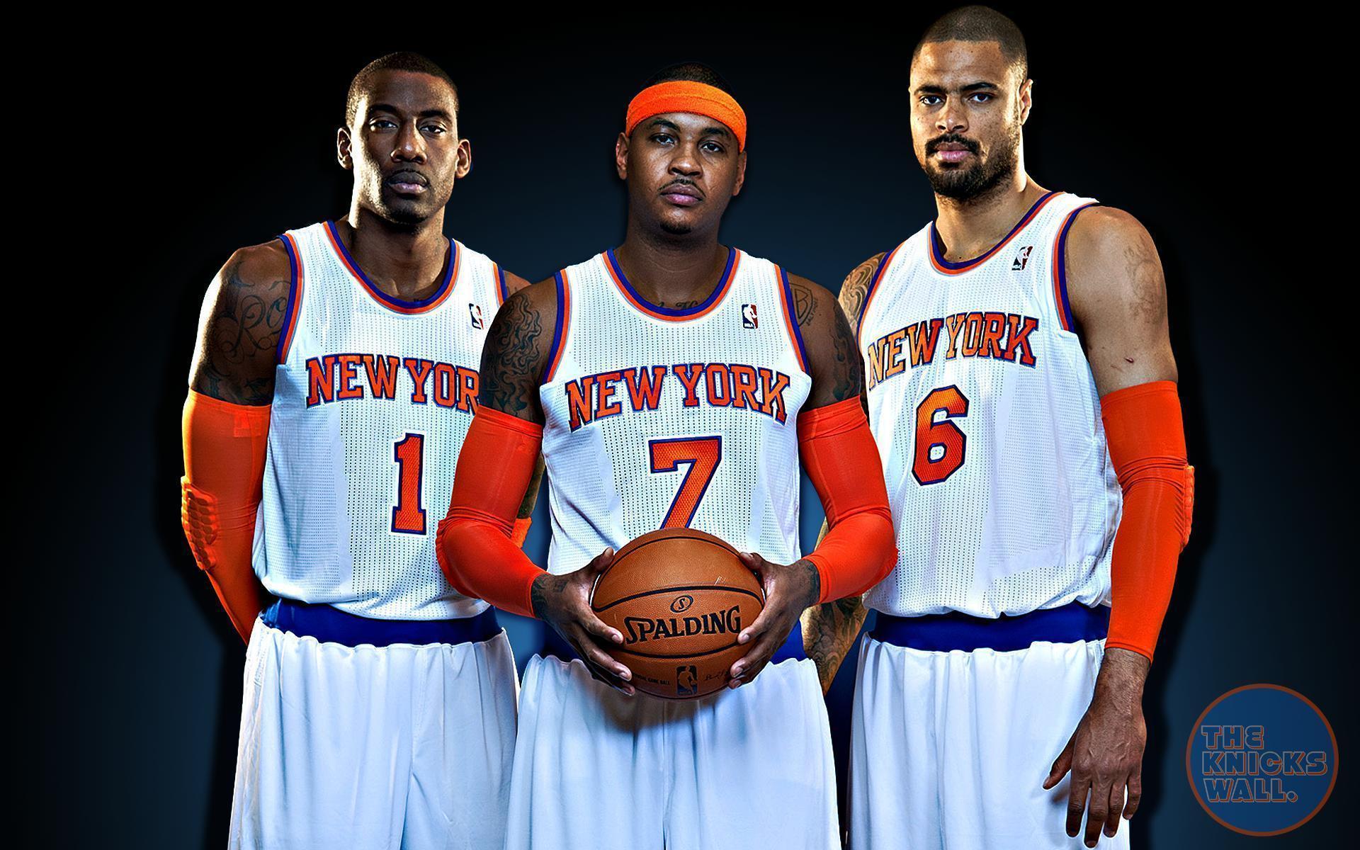 Carmelo Anthony, Amare Stoudemire and Tyson Chandler Wallpaper