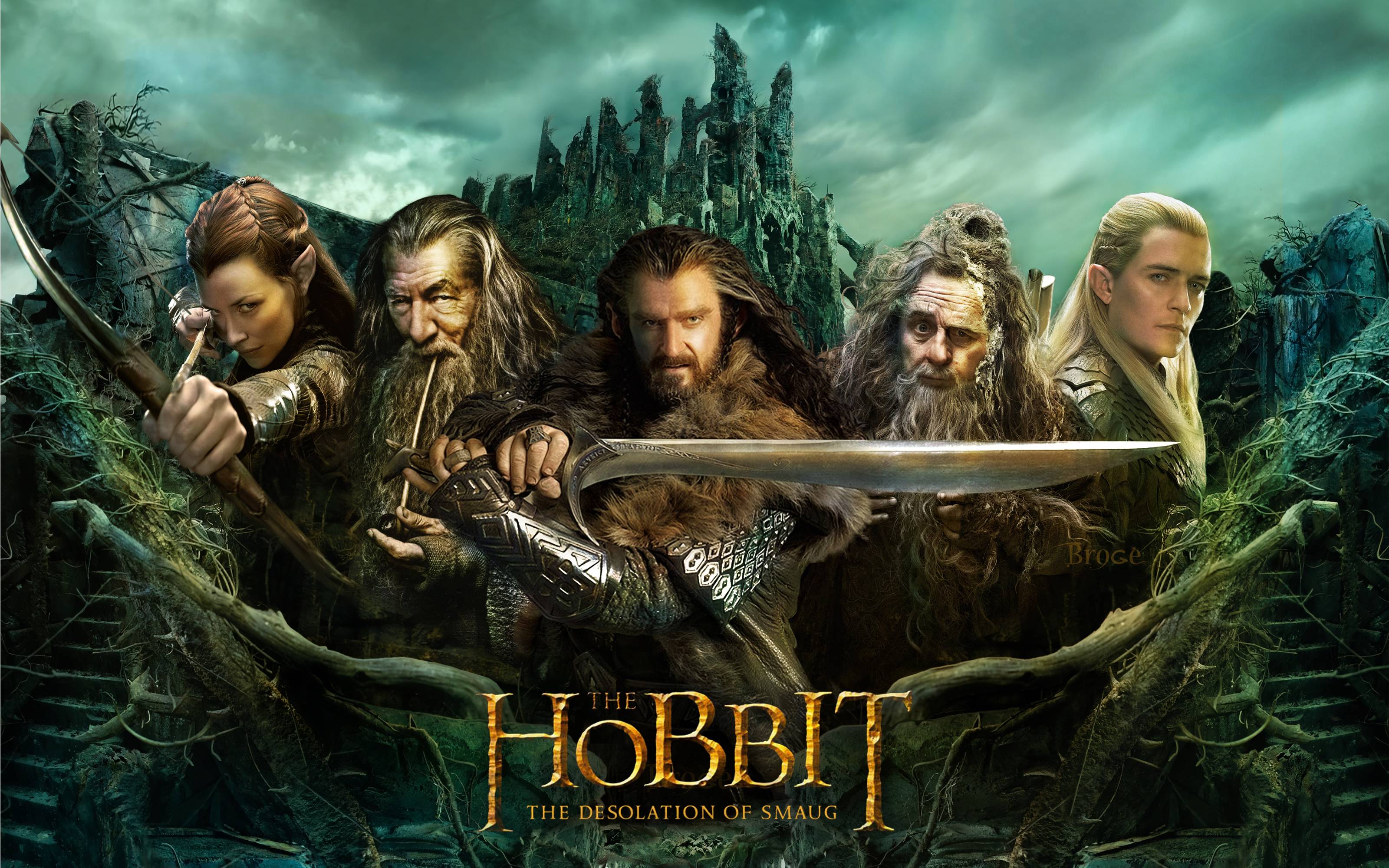 the hobbit the desolation of smaug Hobbit Wallpaper
