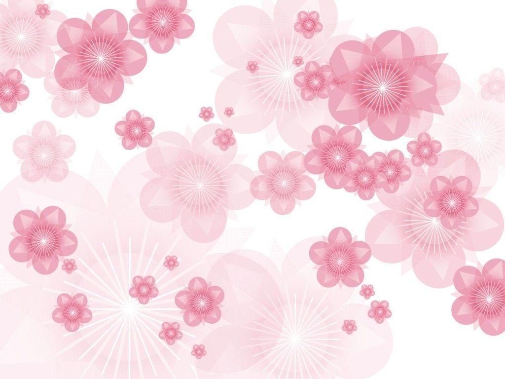 Pink Flowers Background HD Desk HD Wallpaper