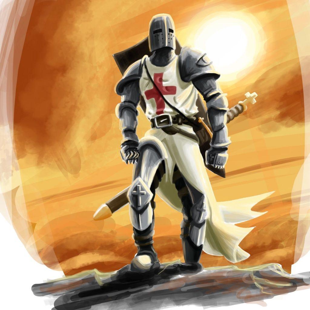Templar knight Wallpaper
