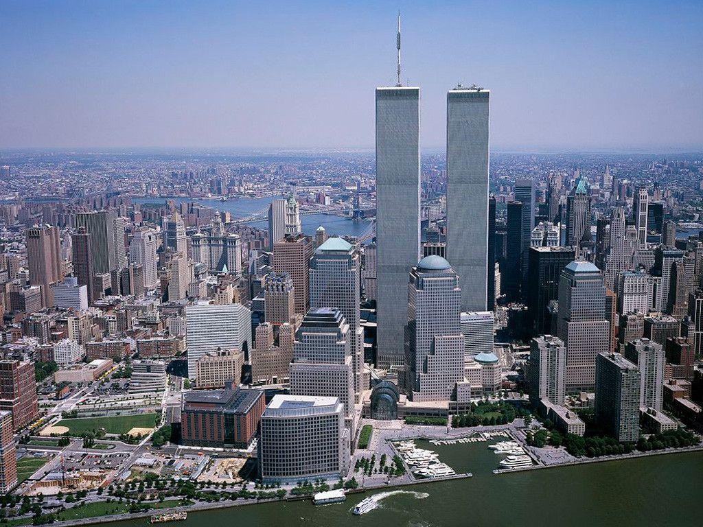 Manhattan World Trade Center 1024x768 wallpaper