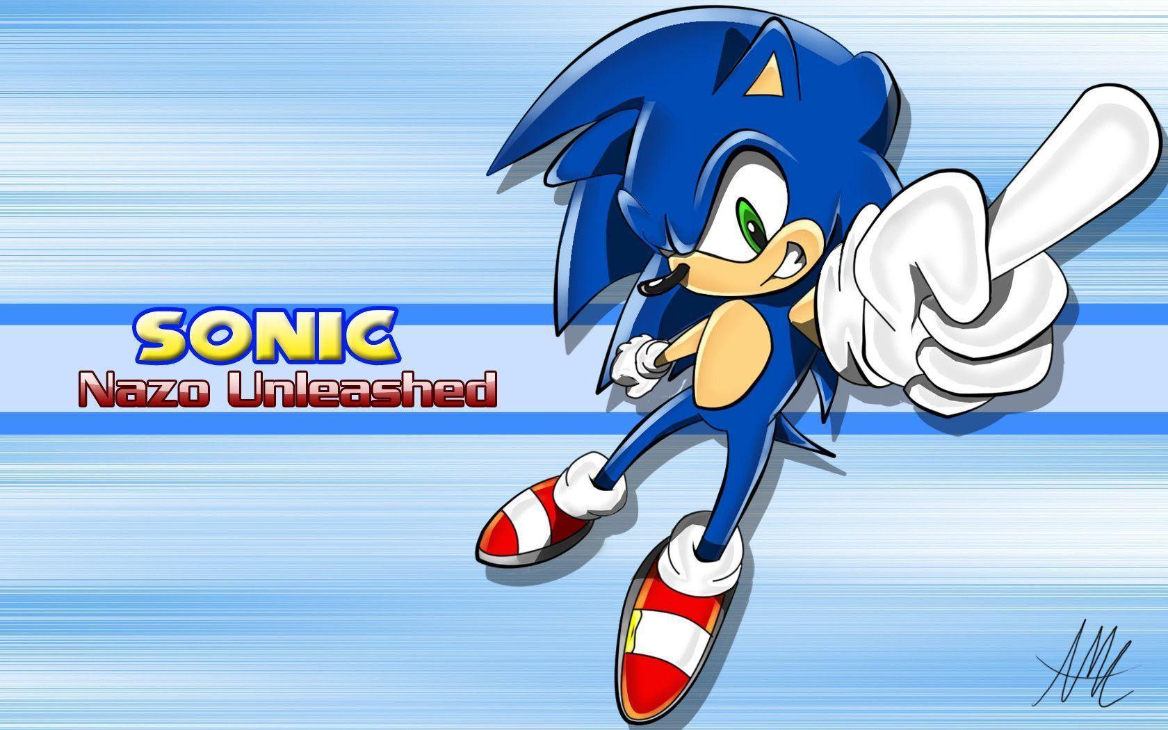 Sonic Finish Pose by Chakra x Wallpaper HD Wallpaper