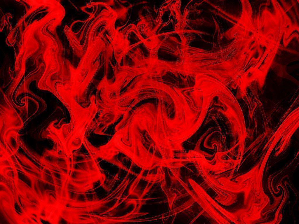 Black And Red Fire Background
