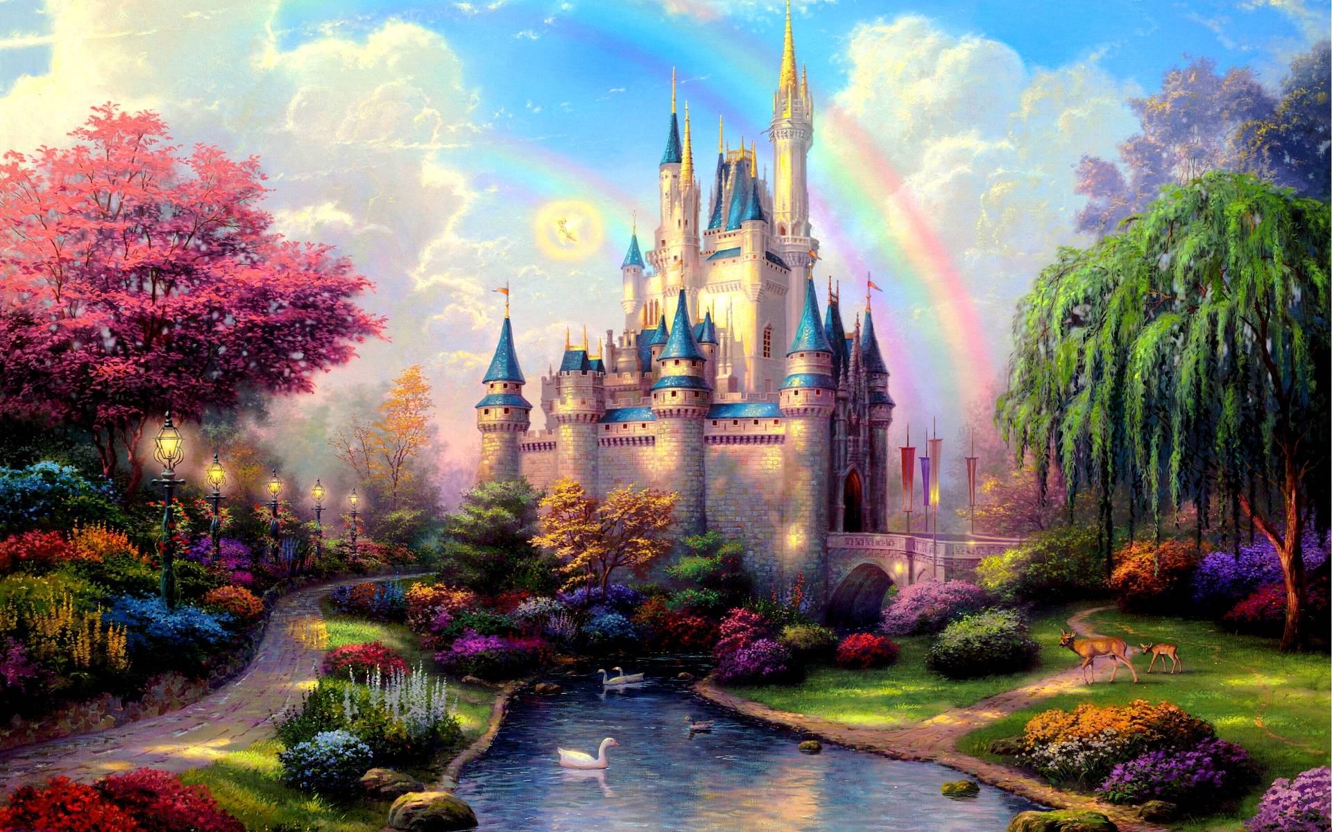 Cinderella Castle Desktop wallpaper