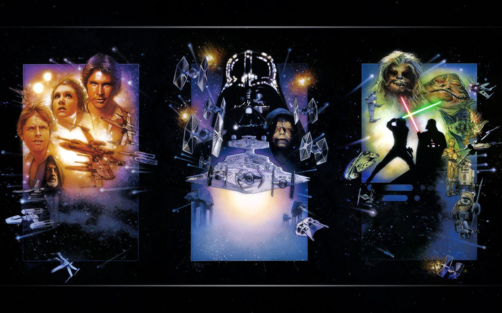 Star Wars Movie Wallpapers - Wallpaper Cave Star Wars Star Background