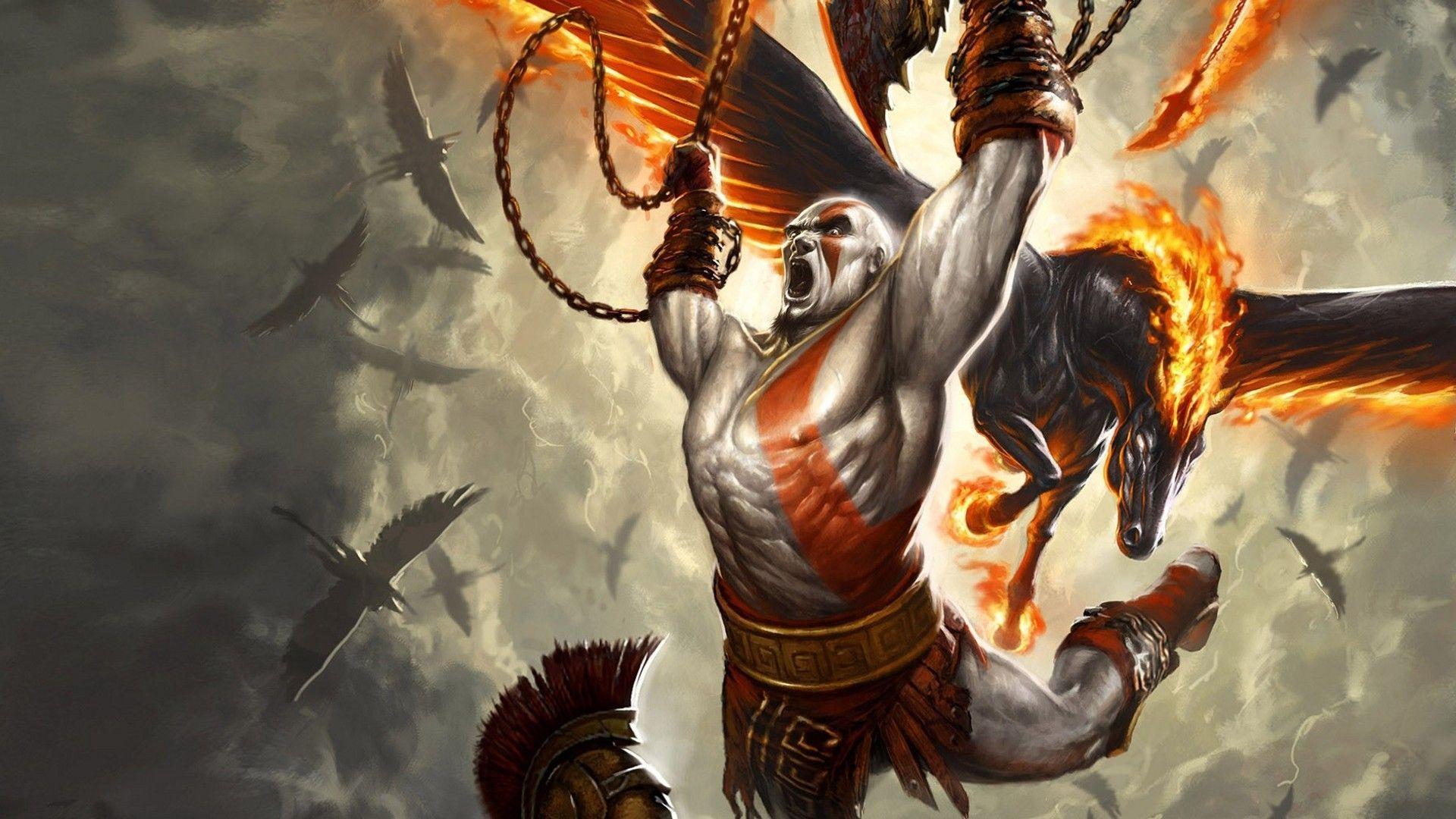 The Image of Video Games Kratos God Of War 1920x1080 HD Wallpaper